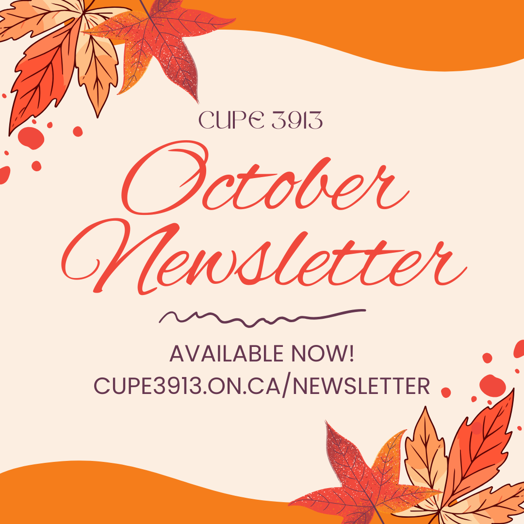 October Newsletter