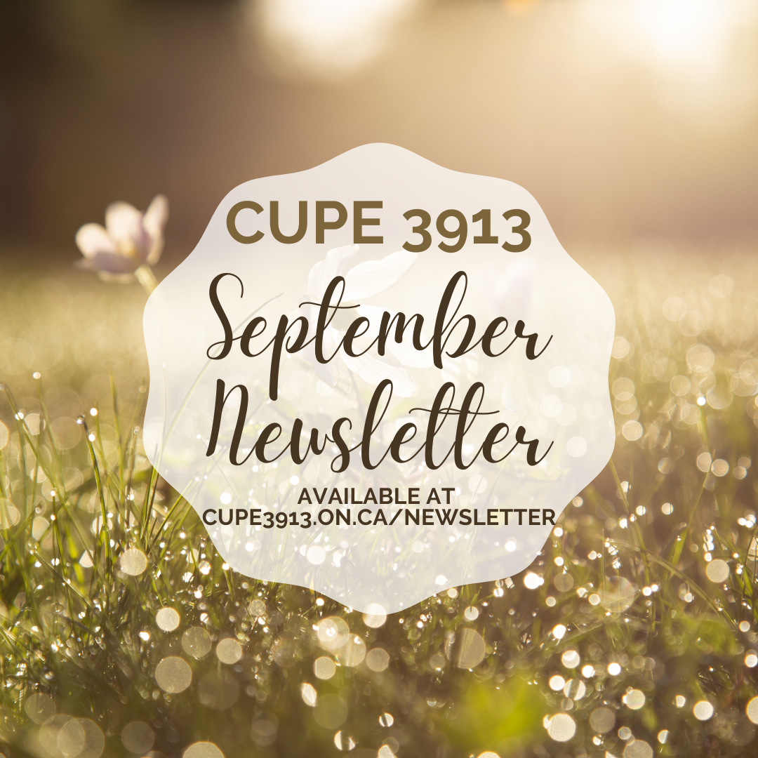 September Newsletter