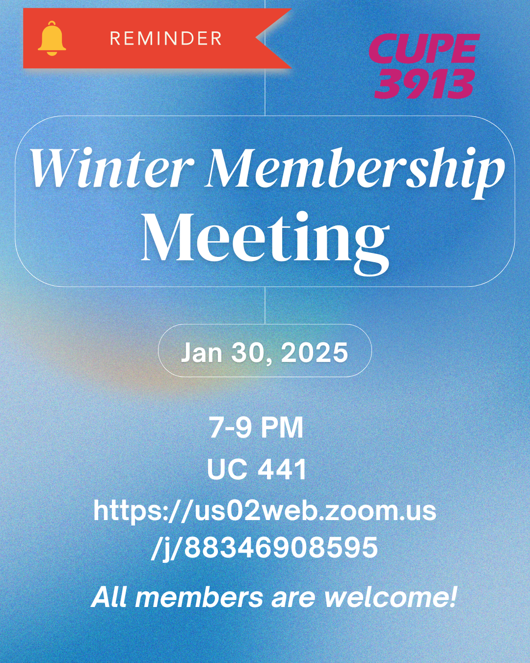 Winter Membership Meeting