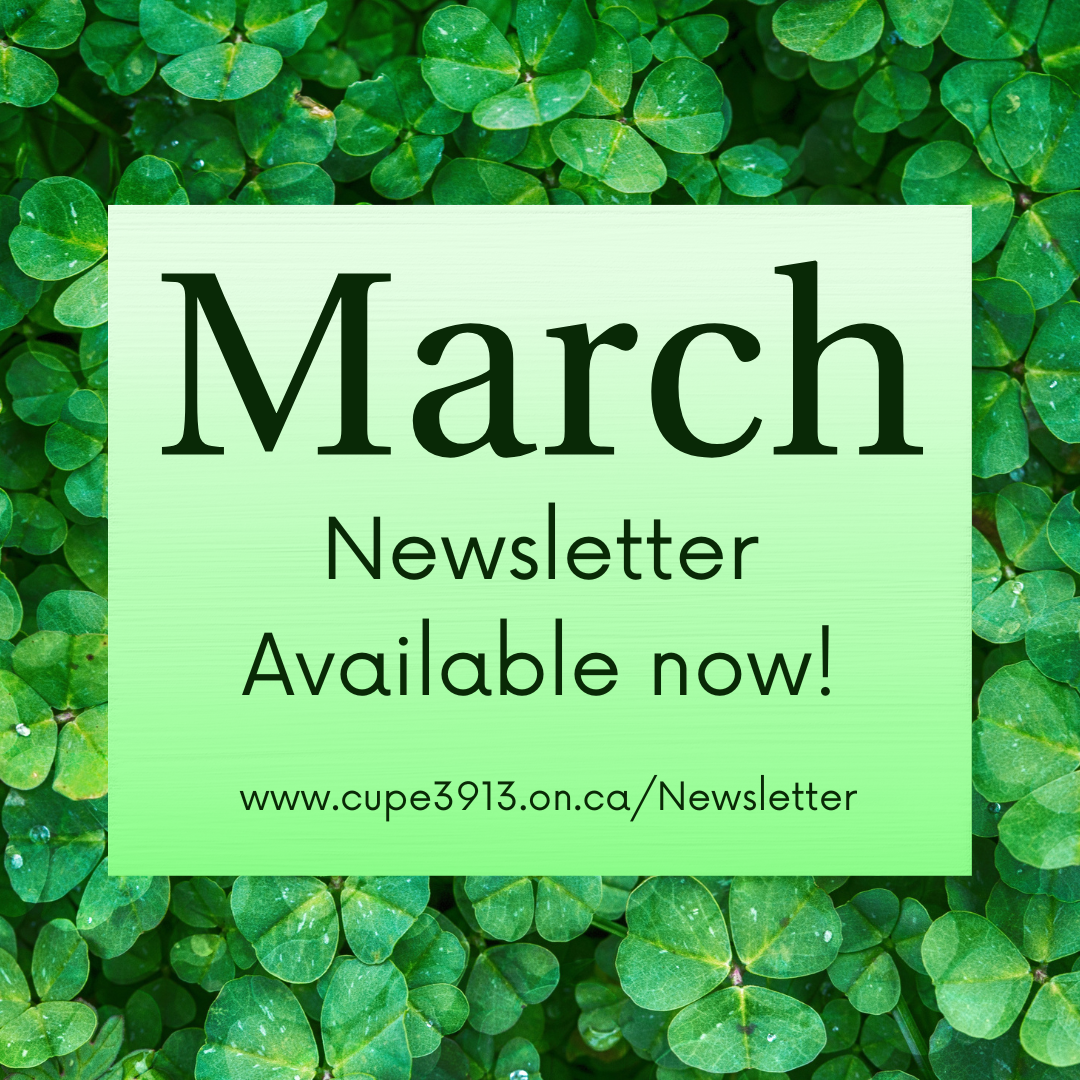 March Newsletter